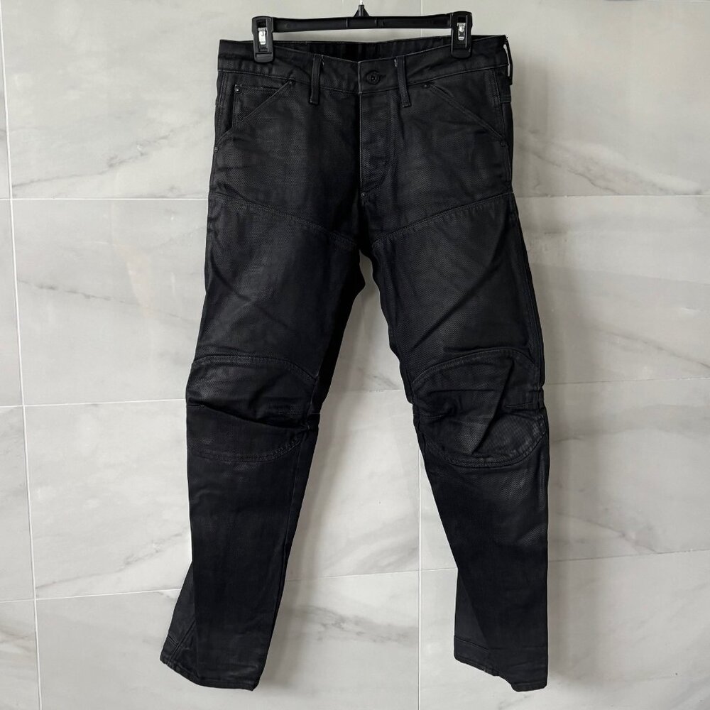 G-Star Black Moto 5620 3D Low Tapered Jeans 30/30